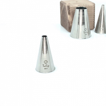 Кондитерская насадка трубочка №801 Tulip™ | Ø 5.5 мм