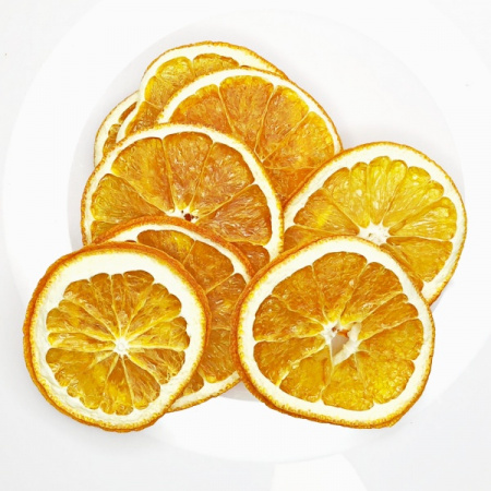 Апельсин сушеный колечками фруктовые чипсы (слайсы) от 30 г.