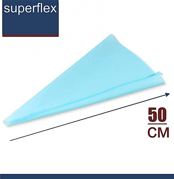 Кондитерский мешок силиконовый многоразовый 50 см superflex Кондитерский мешок силиконовый многоразовый 50 см superflex