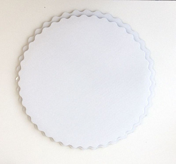 Подложка под торт двух-сторонняя белая/белая 3.5 мм Ø 26-38 см | упак. 10 шт
