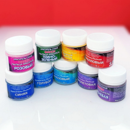 Пищевой краситель цветочная пыльца Розовая 5 гр.