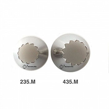 Насадка открытая звезда №235, 435 | Виннетта (12 лучей) - Standard open star tip #235, 435 | Viennetta | by Tulip Workshop