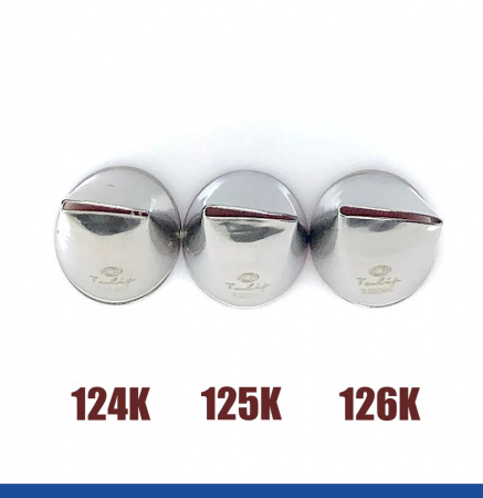 Кондитерские насадки тонкий лепесток №124K, 125K, 126К Tulip | набор 3 шт | средний размер