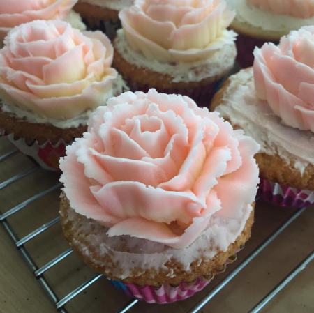 Набор кондитерских насадок 124, 125, 126, 127 Tulip™, 4 шт, лепесток розы прямой