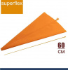 Кондитерский мешок силиконовый многоразовый 60 см superflex (оранжевый) Кондитерский мешок силиконовый многоразовый 60 см superflex (оранжевый)