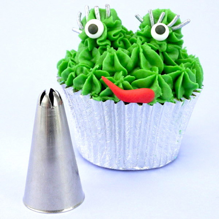 Кондитерская насадка закрытая звезда №842 Tulip™ (diam.4 mm; 6лучей)