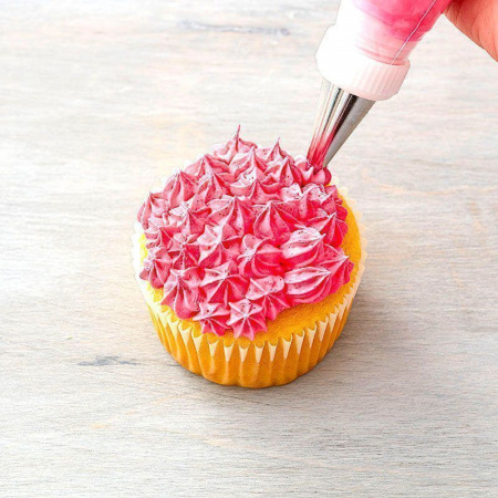 Кондитерская насадка закрытая звезда №23 Tulip™ малый размер (diam.4,4 mm; 5 лучей)