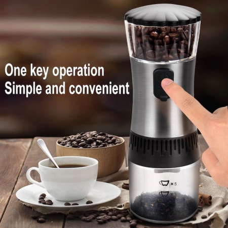 Кофемолка электрическая USB 3 в 1 (измельчитель специй, орехов, перца, зёрен)