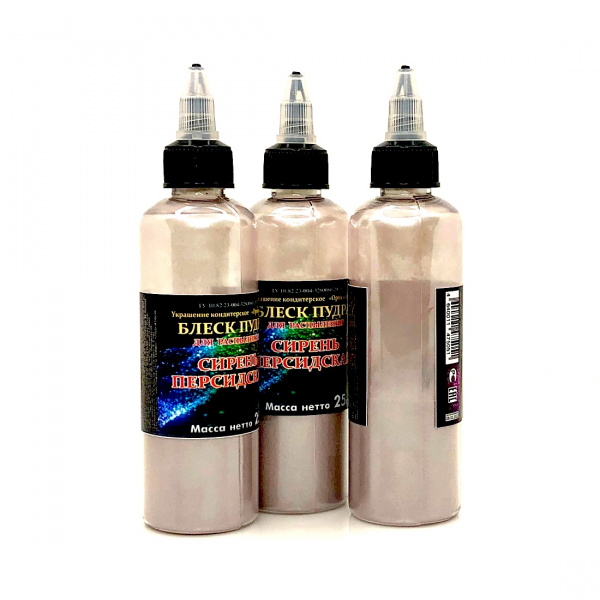 Пищевой краситель распылитель 25 гр. сухой Блеск-Пудра | Орнамент Сиреневый