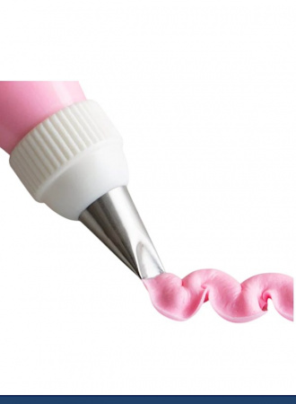 Кондитерская насадка 161 Tulip, Корея, прорезь 9 мм лепесток изогнутый левый