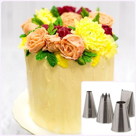 Набор кондитерских насадок 10 шт | от Happy Cake Набор кондитерских насадок 10 шт | от Happy Cake