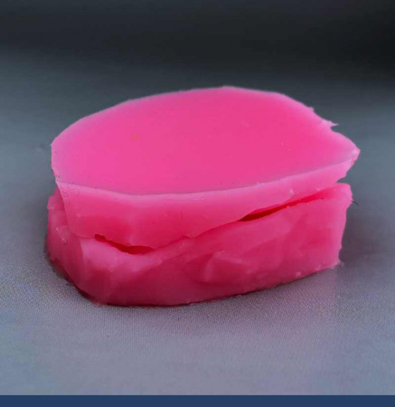 Молд силиконовый (вайнер) лепесток Пиона малый (1), комплект 2 шт (55•45 мм) 1006 Молд силиконовый (вайнер) лепесток Пиона малый (1), комплект 2 шт (55•45 мм) 1006